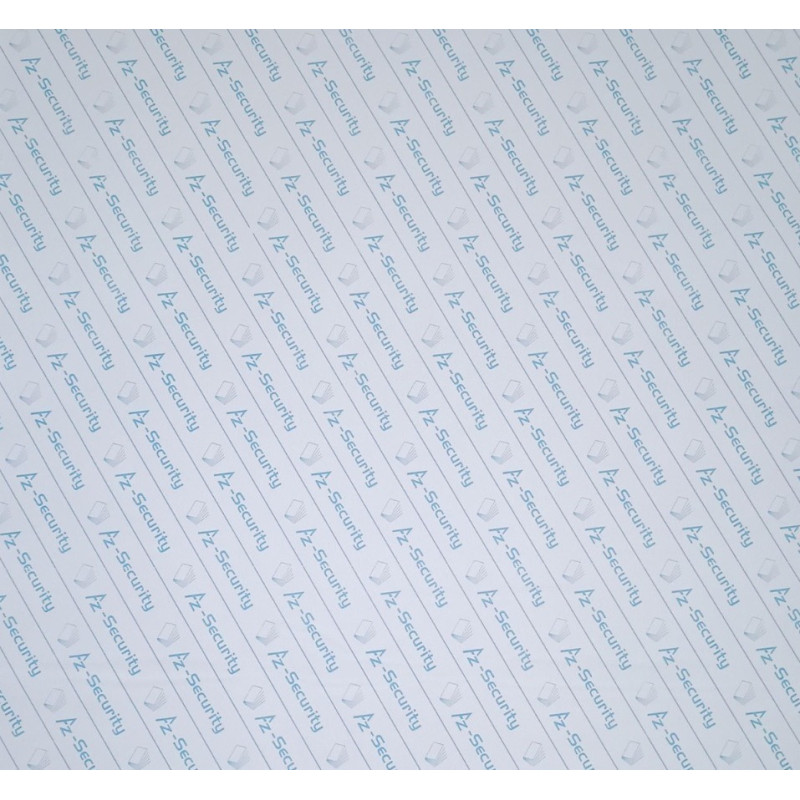 ADHESIVO COUCHE  HOTMELT SEGURIDAD AZ-  70 X 100