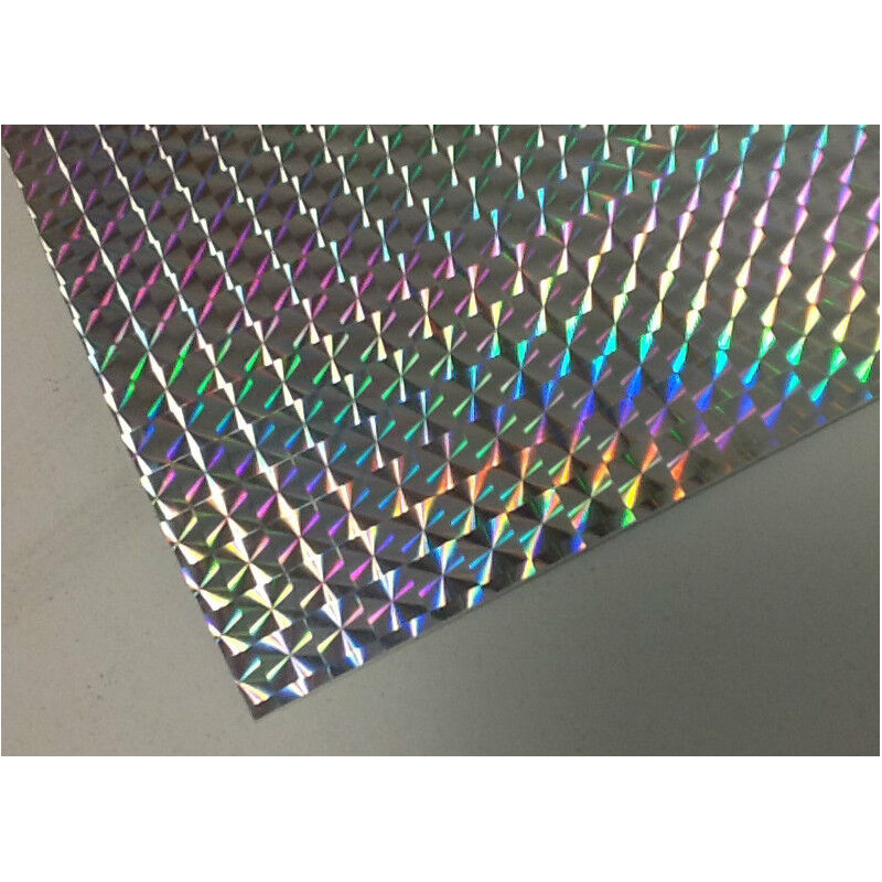 ADHESIVO HOLOGRAF CUADROS -  90/150 --  61 X 100 CM