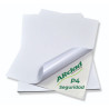 ADHESIVO DE SEGURIDAD ACRILICO " P4 "  70 X 100 ARCLAD